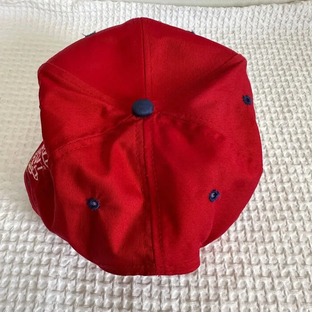 Vintage Jeff Gordon 1997 Nascar Winston cup champion snap back Red Unisex hat